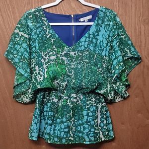Jennifer Lopez Size Medium Peplum Blouse.